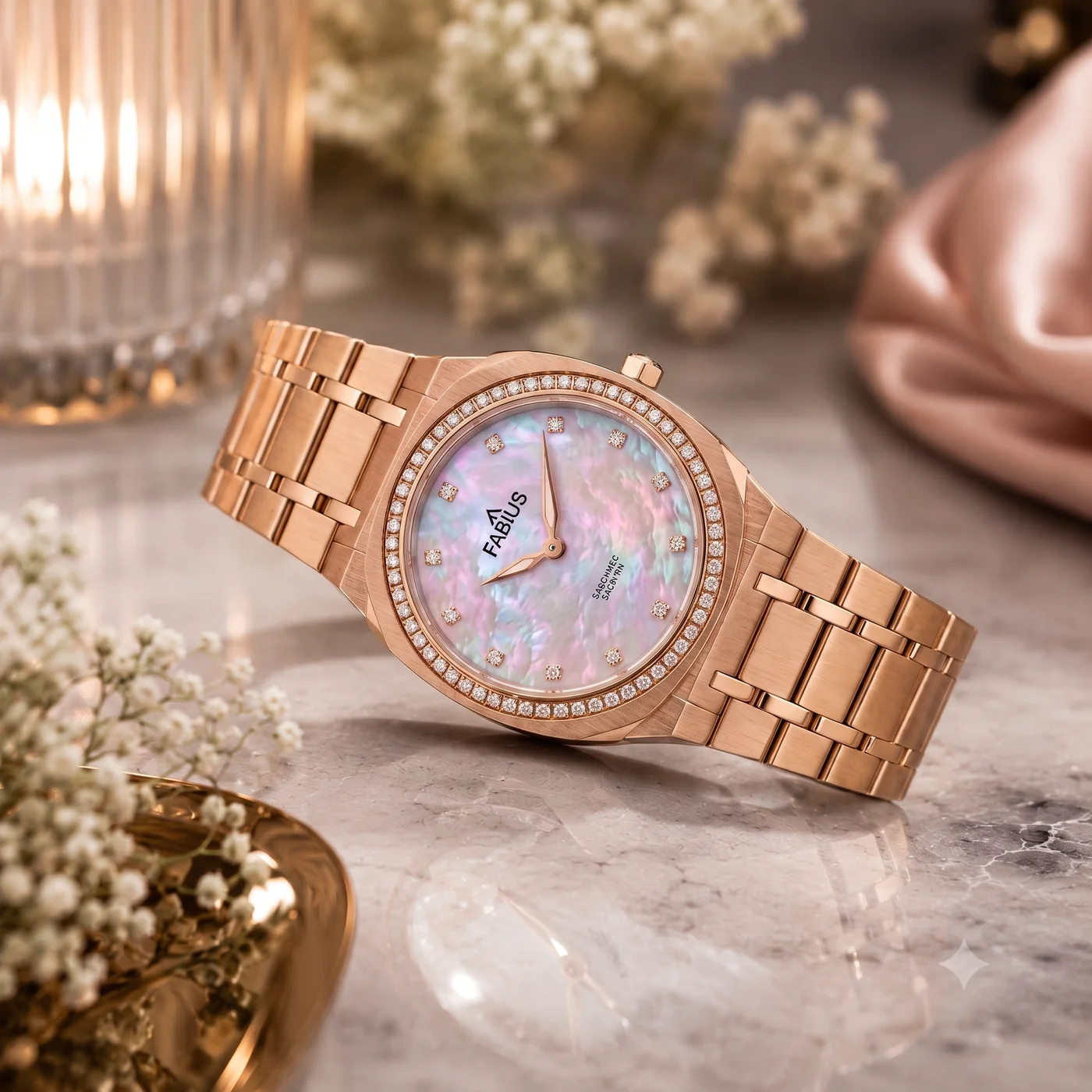 Fabius Lumina Rose Gold watch
