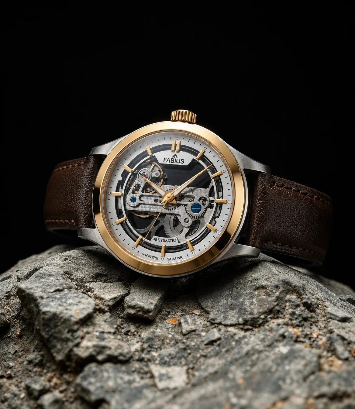 Fabius Resolute Brown watch